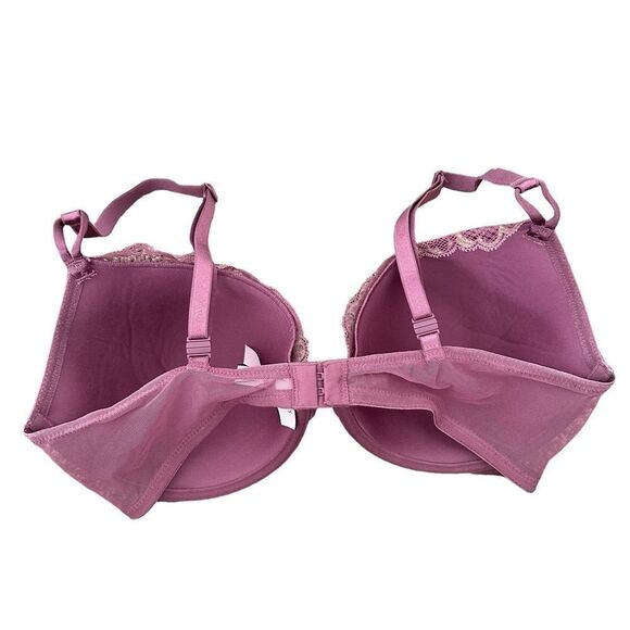 Victoria Secret Pink Lace Padded Sexy Floral Lingerie Bra - Picture 2 of 5